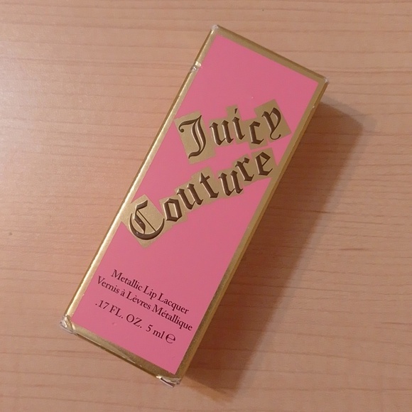 Juicy Couture Metallic Lip Lacquer Lipstick Femme Metale 01 - Picture 3 of 9